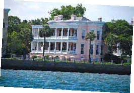 Water view - exterior of the Palmer home